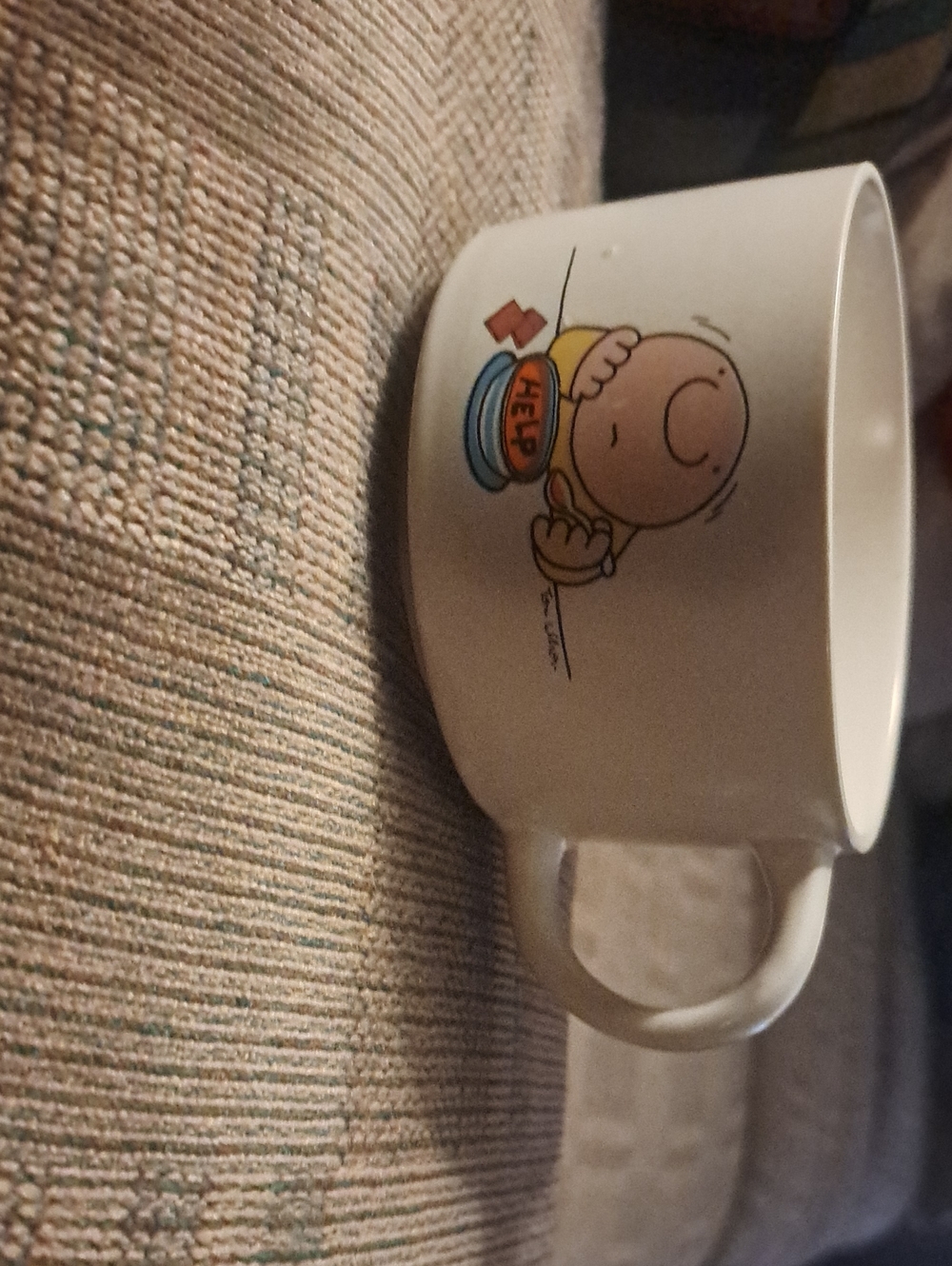 Tom Wilson Vintage Soup Mug with Ziggy Cartoon